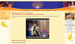 Website des Zirkus Fritzantino Dortmund